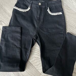 Sexy “Boston Proper” Black skinny Jeans size 4